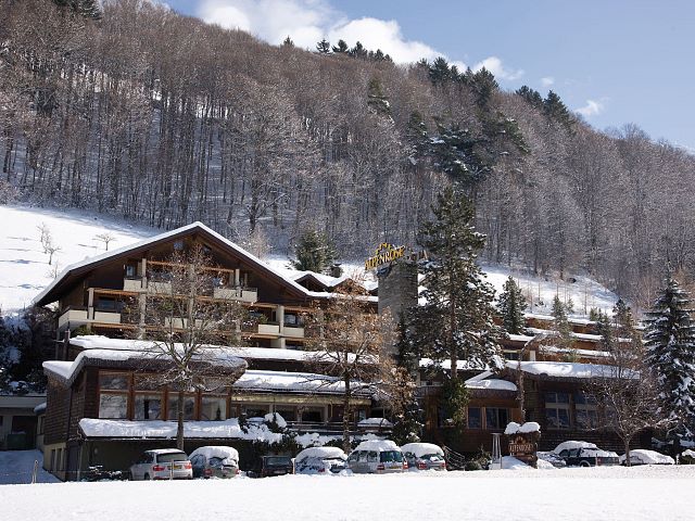 Hotel View_Winter_Alpenrose_Schruns