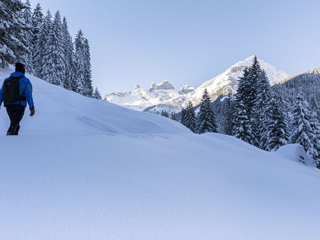 Winterwanderung im Gauertal (c) Andreas Haller - Montafon Tourismus GmbH, Schruns